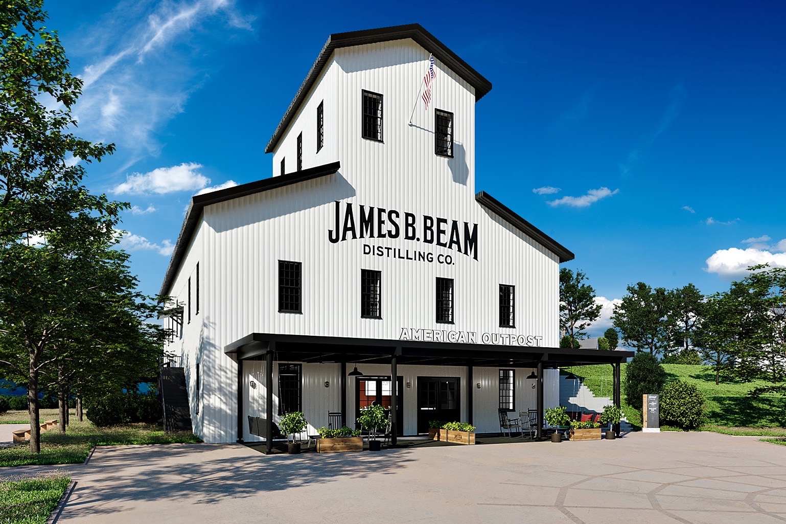 The distillery - image taken from Bourbon Lens